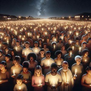 candlelight vigil for unity