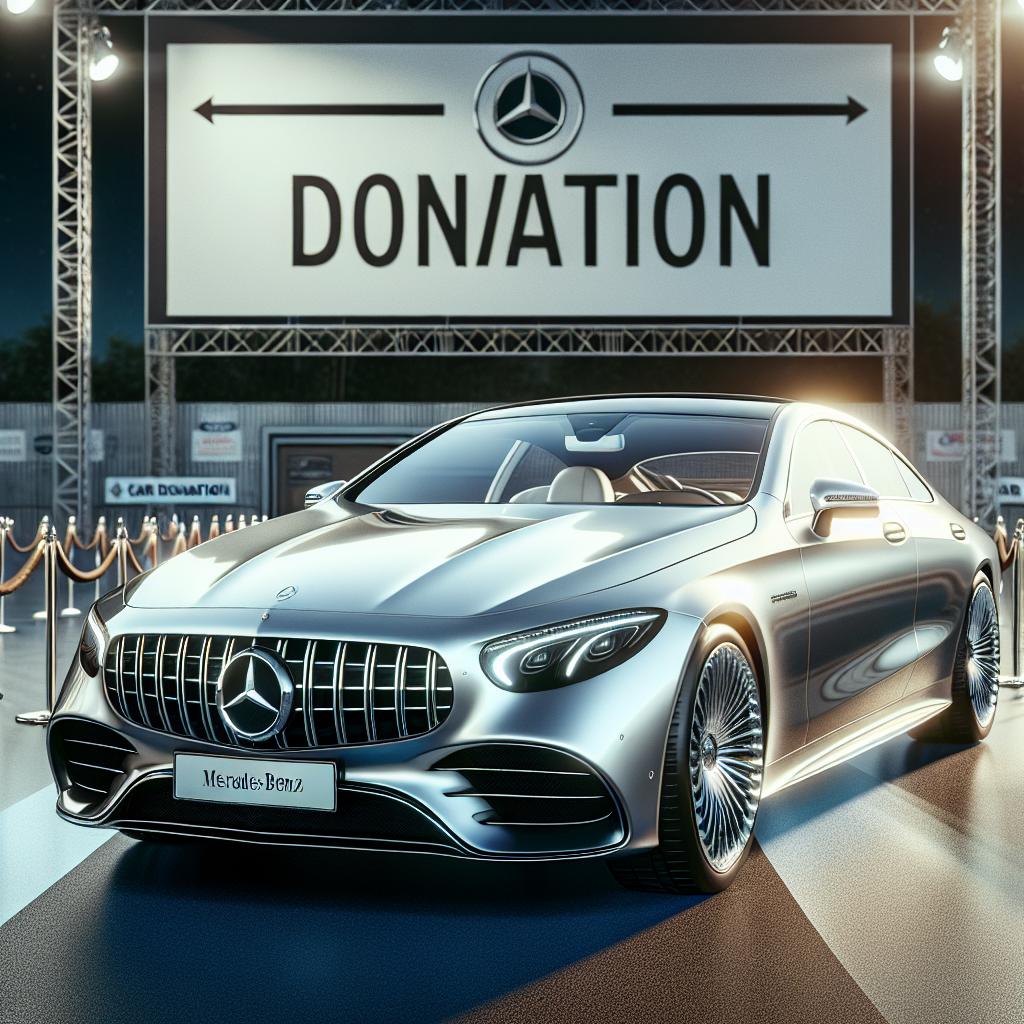 Mercedes-Benz car donation.