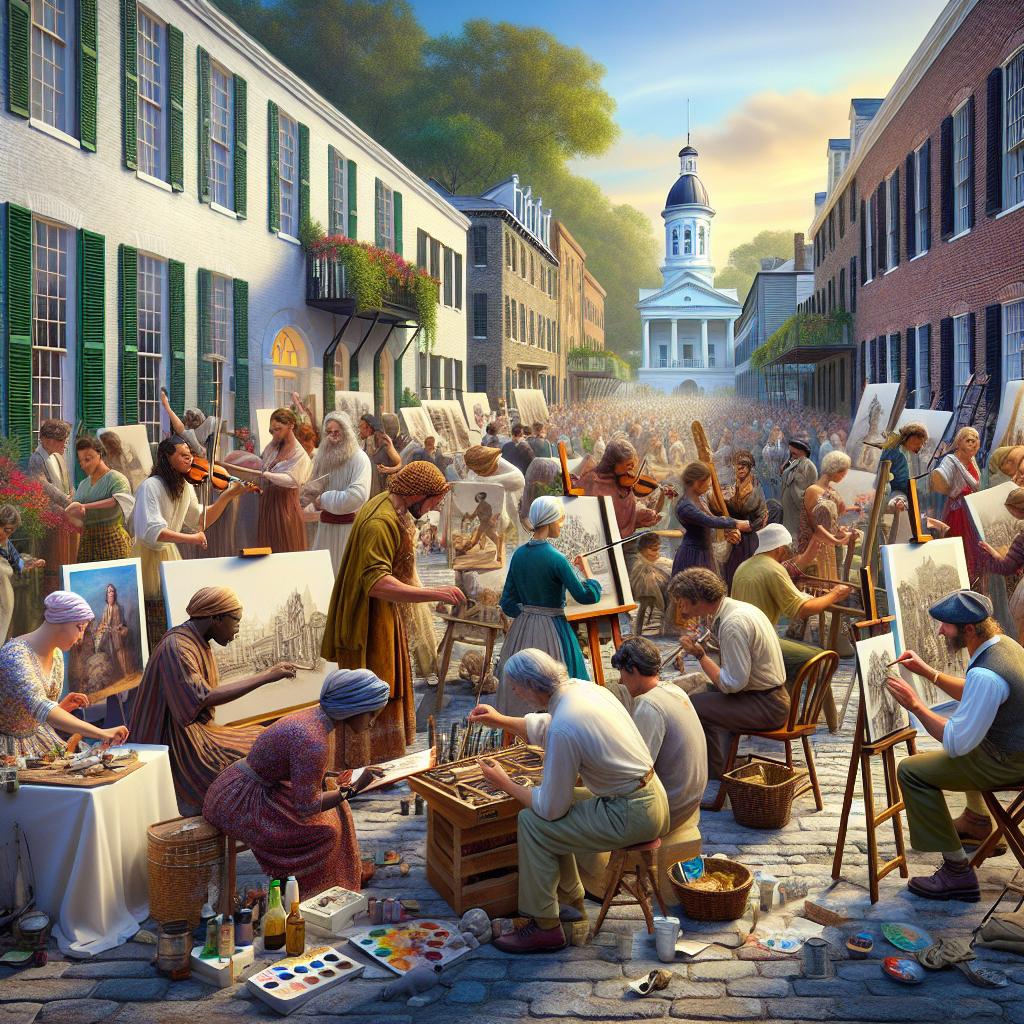 "Artistic feast in Charleston"