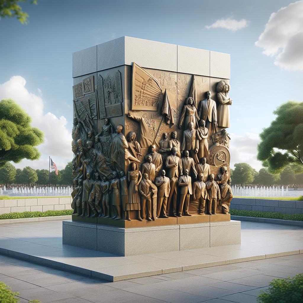 "African American history monument"