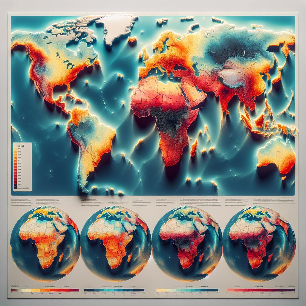 Geographical map comparisons AIDS.