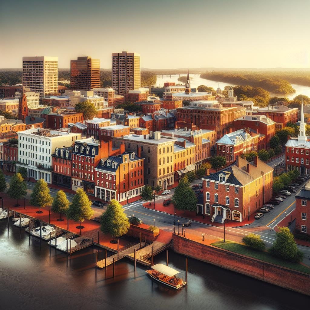 Historic Richmond cityscape image.