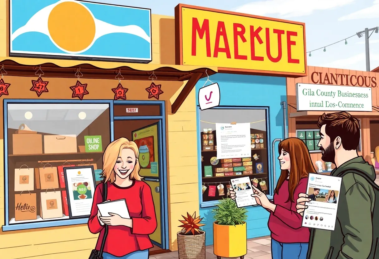 Local businesses in Gila County embracing digital marketing strategies in 2025.