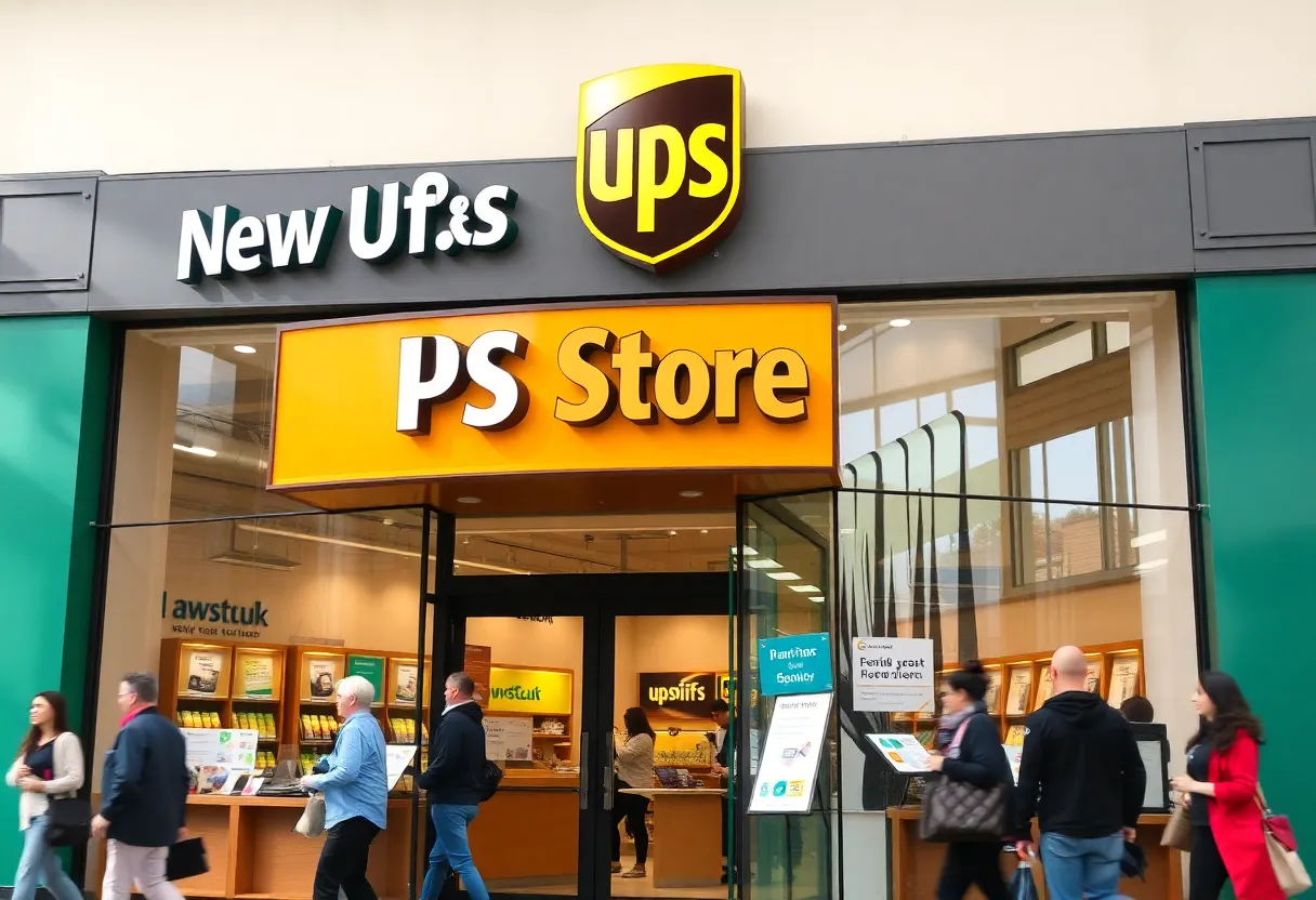 Exterior of the new UPS Store in Summerville, SC