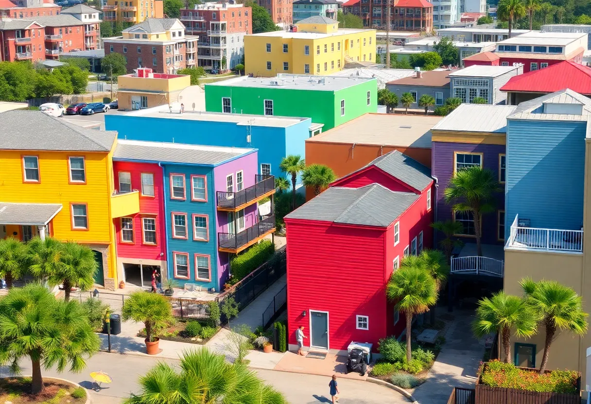 Affordable housing developments in Charleston