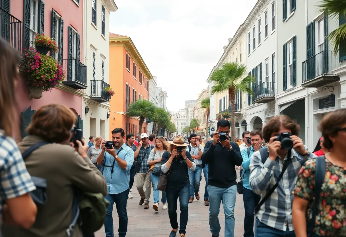 Photographers capturing Charleston's historic architecture