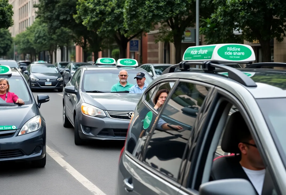 Charleston residents using ride-share services