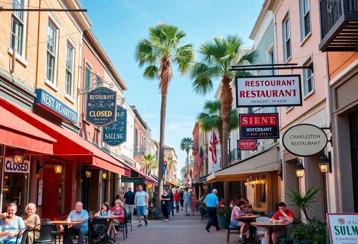 Restaurants in Charleston showcasing both new openings and closures