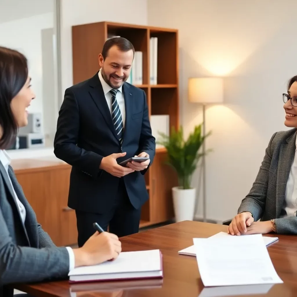 Lawyer providing legal guidance to clients affected by hit-and-run accidents.