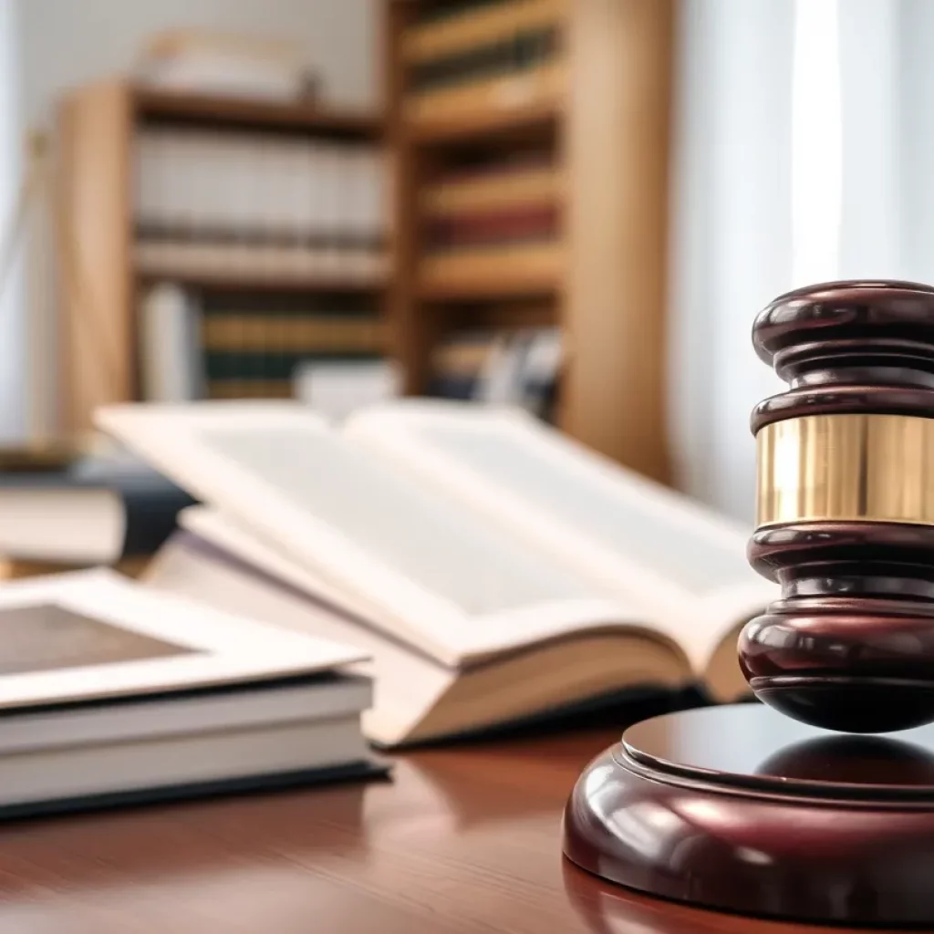 Law office interior showcasing legal expertise and professionalism