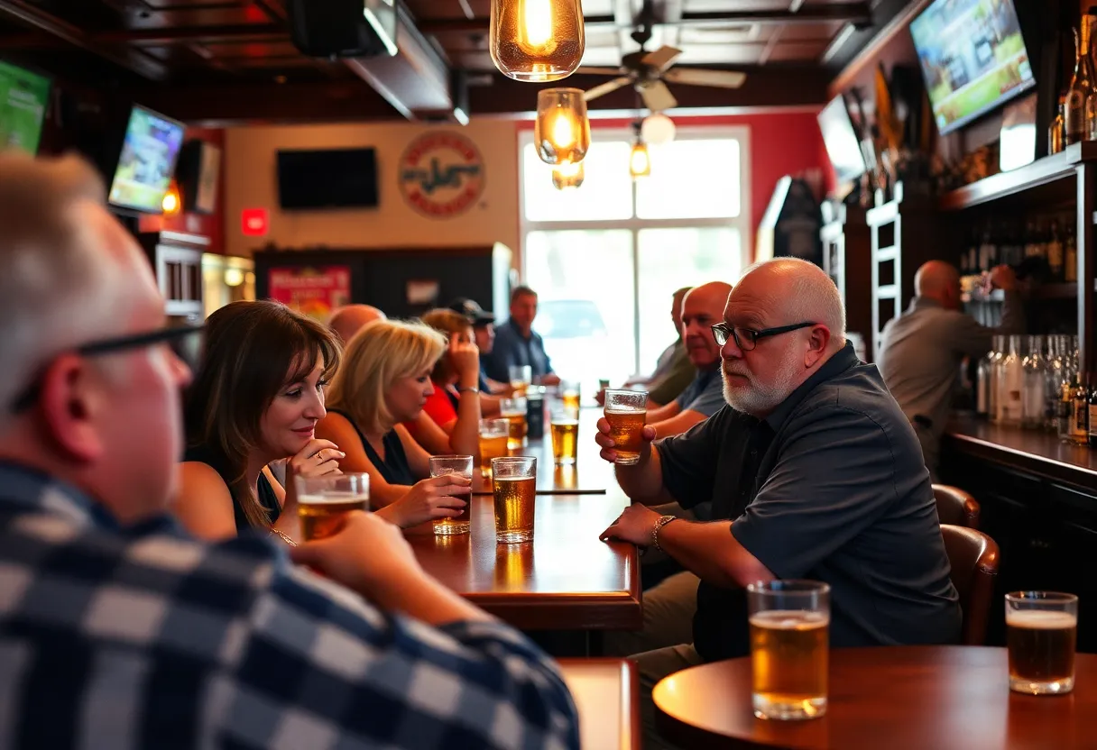 A bustling bar scene in South Carolina overshadowed by concerns over rising liquor liability insurance rates.