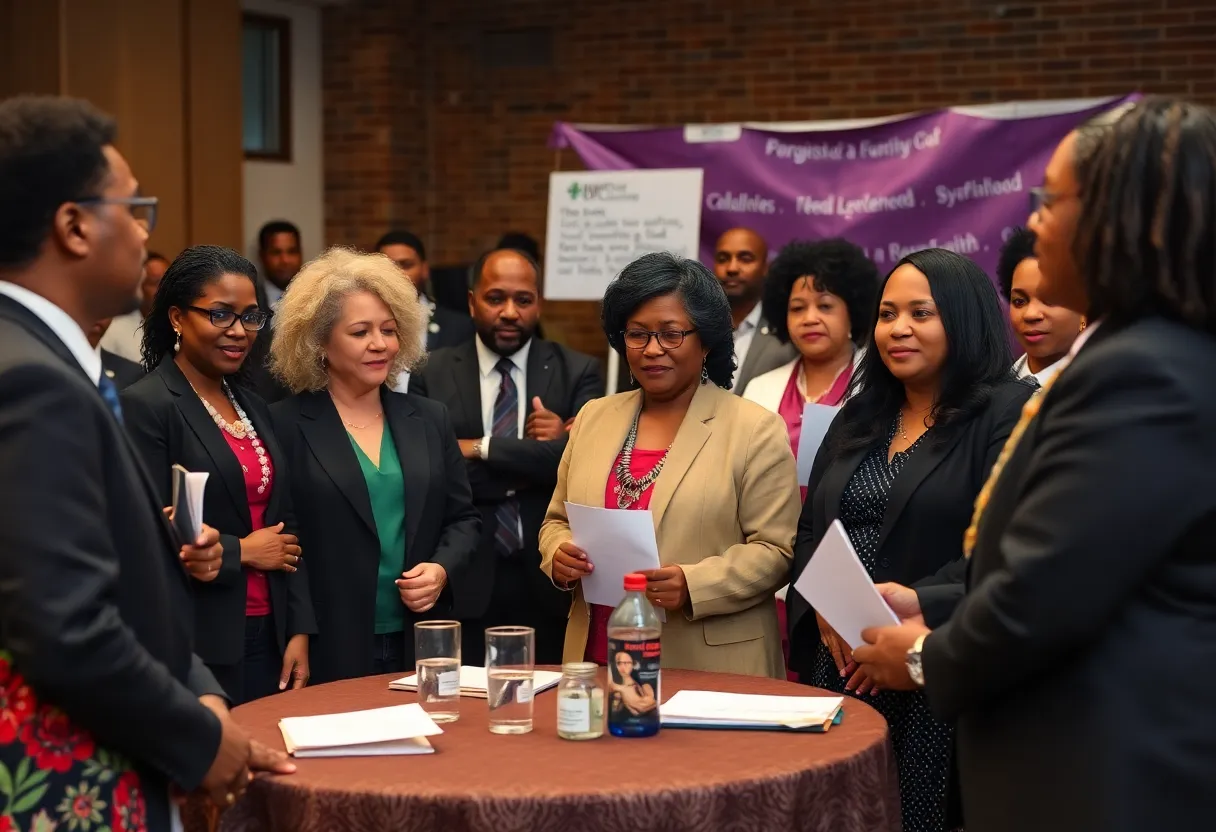 Augusta community gathering showcasing initiatives by local lawyers