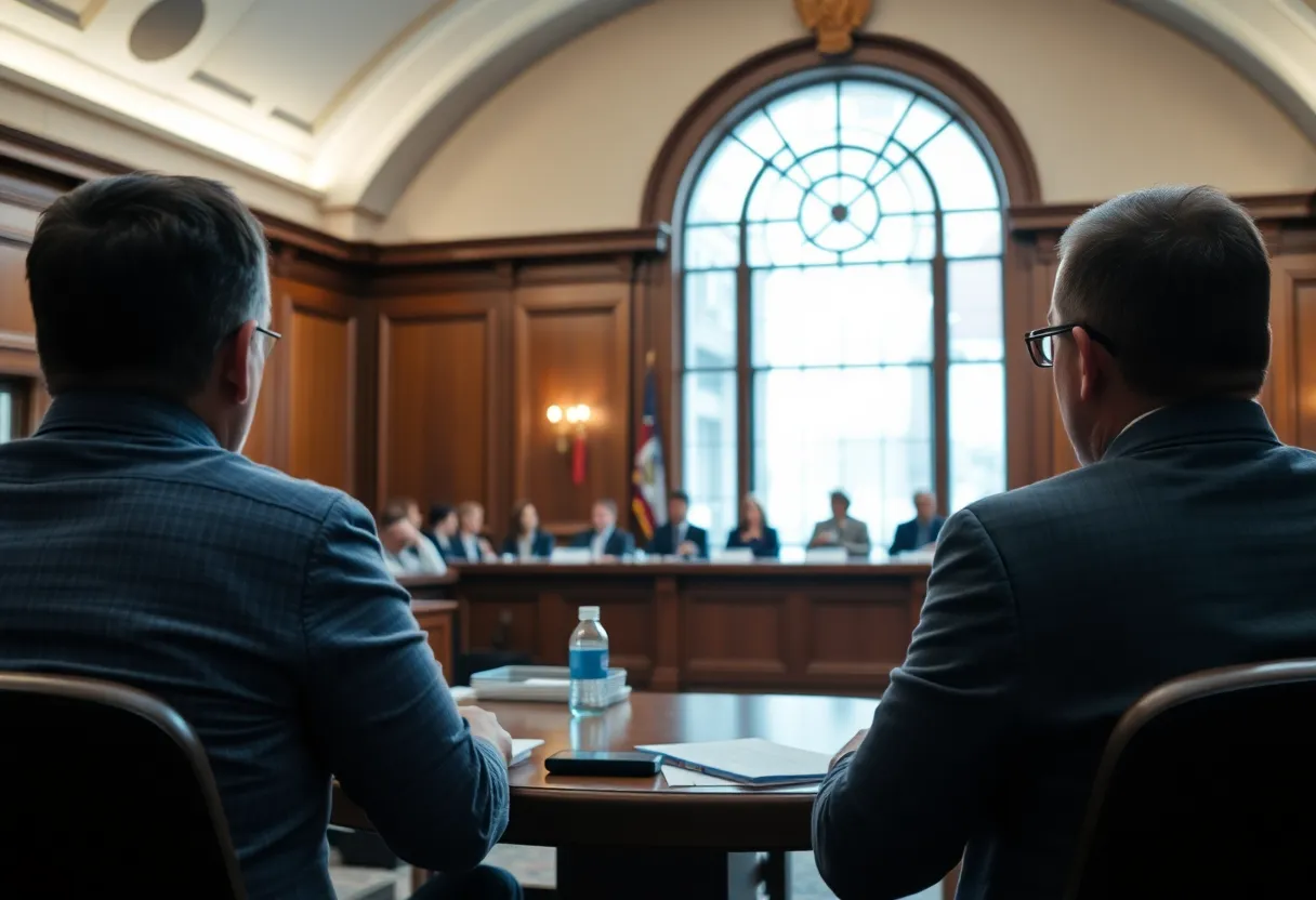City Council meeting illustrating political tension in Charleston