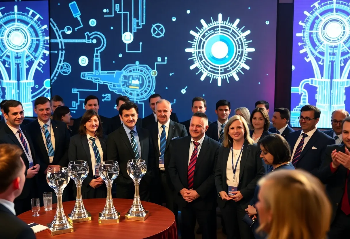 Lawyers celebrating at the EvenUp Personal Injury Awards