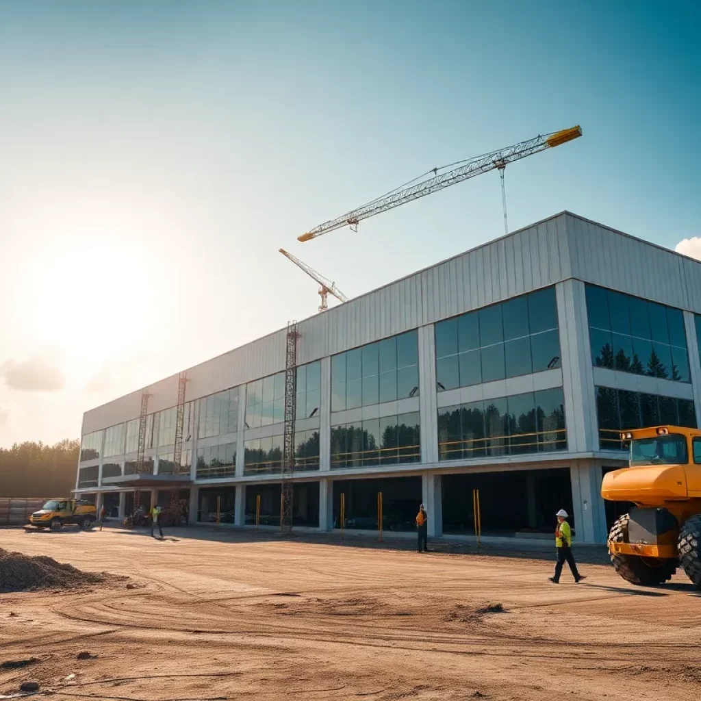 Komar Industries Facility Construction
