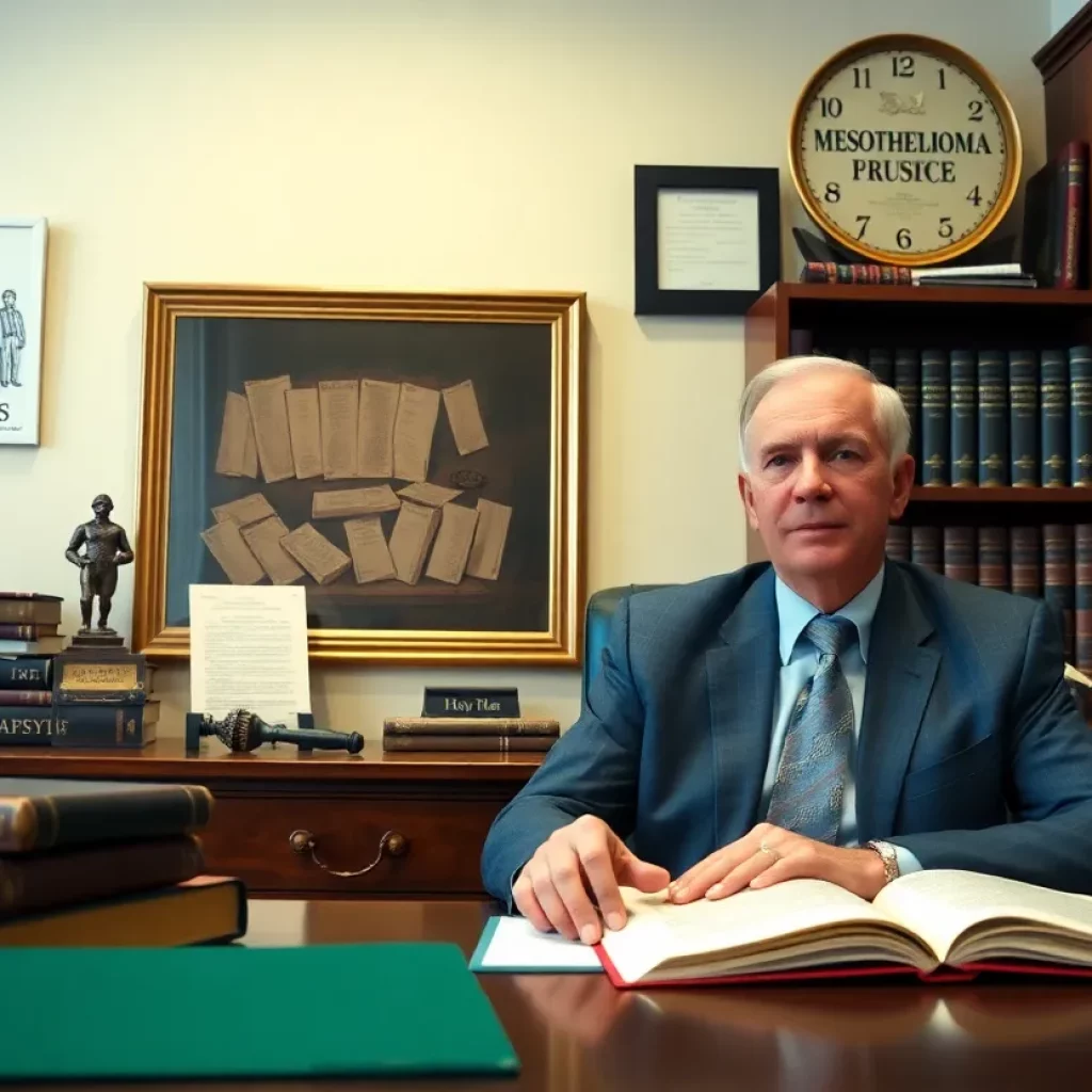 Attorney office focused on mesothelioma cases