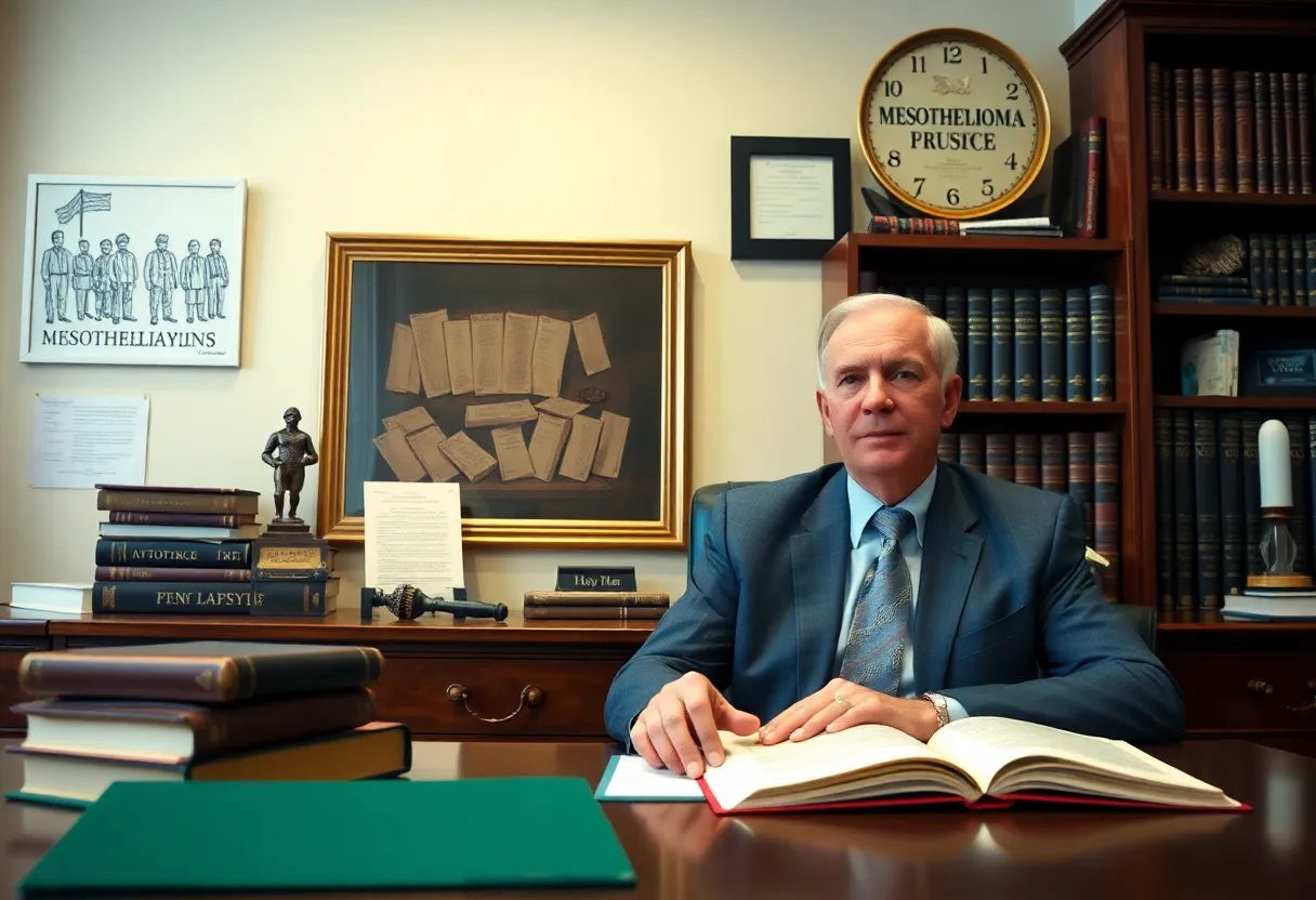 Attorney office focused on mesothelioma cases