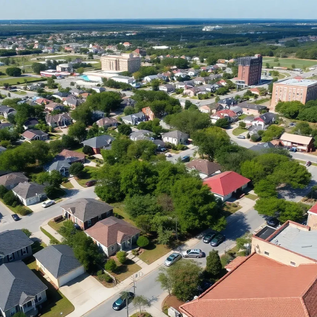 Housing development in North Charleston with a focus on community initiatives.