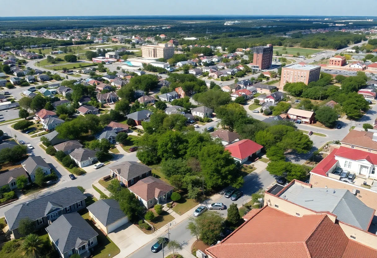Housing development in North Charleston with a focus on community initiatives.