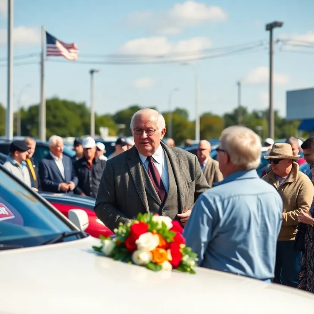 Community tribute to Eugene Reed Jr. in Charleston
