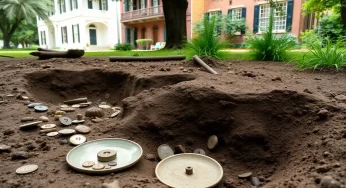 Charleston’s Archaeological Dig Reveals Insights into Colonial Lives