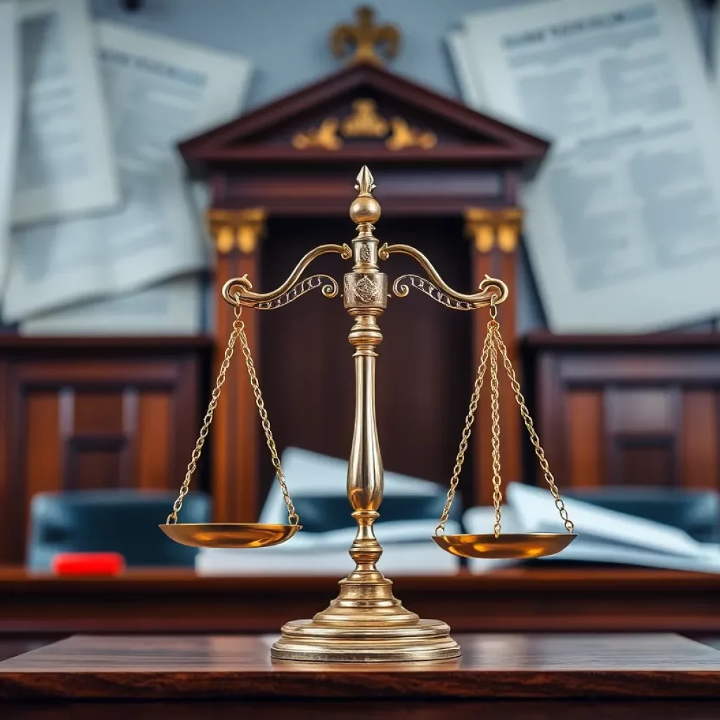 Symbolic representation of corruption in the legal system
