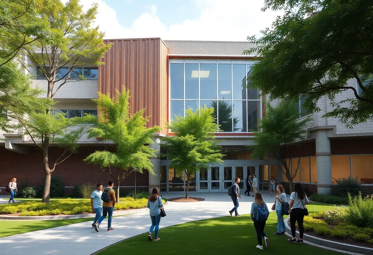 New building for Early College High School in Charleston