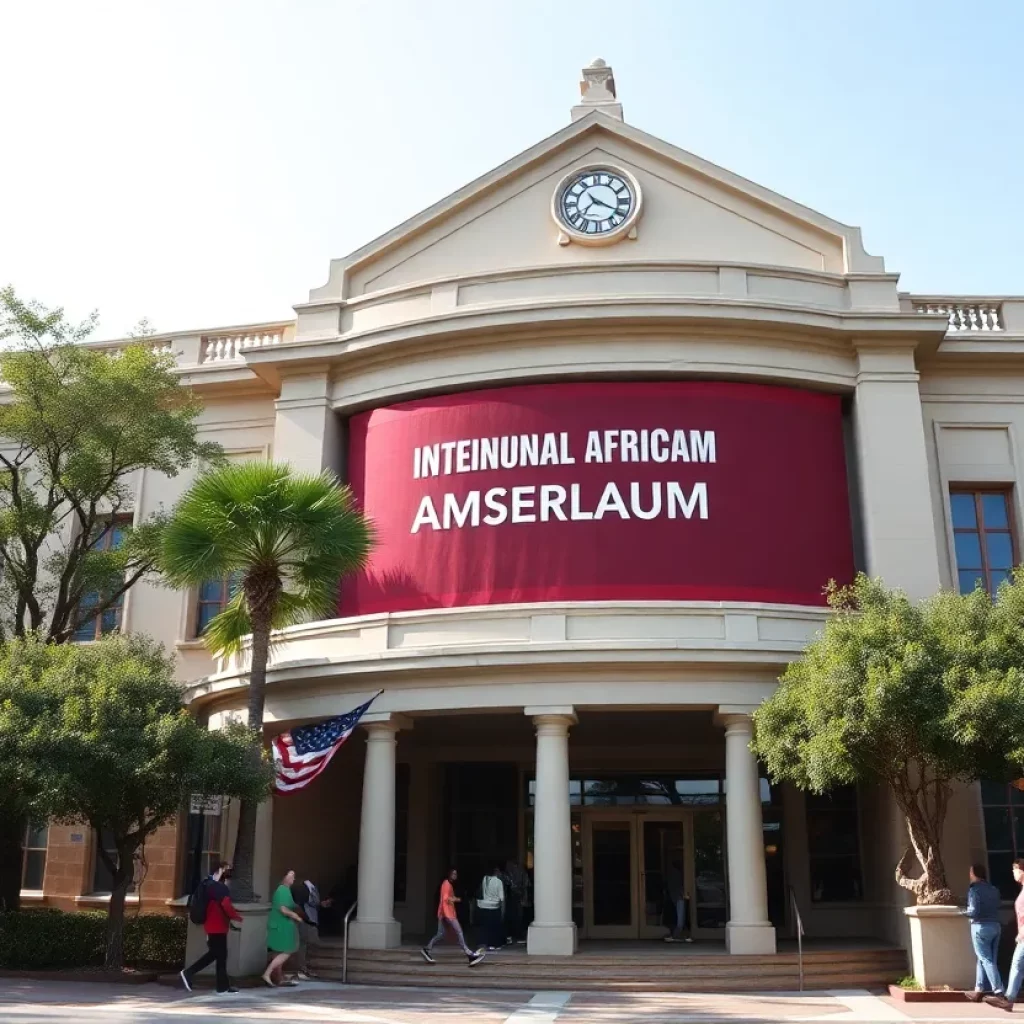 Exterior view of the International African American Museum in Charleston
