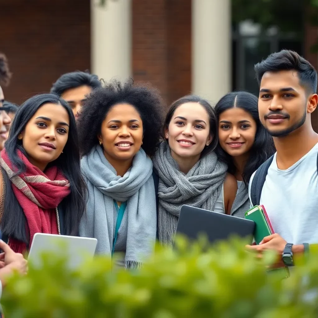 International students on campus facing visa uncertainty