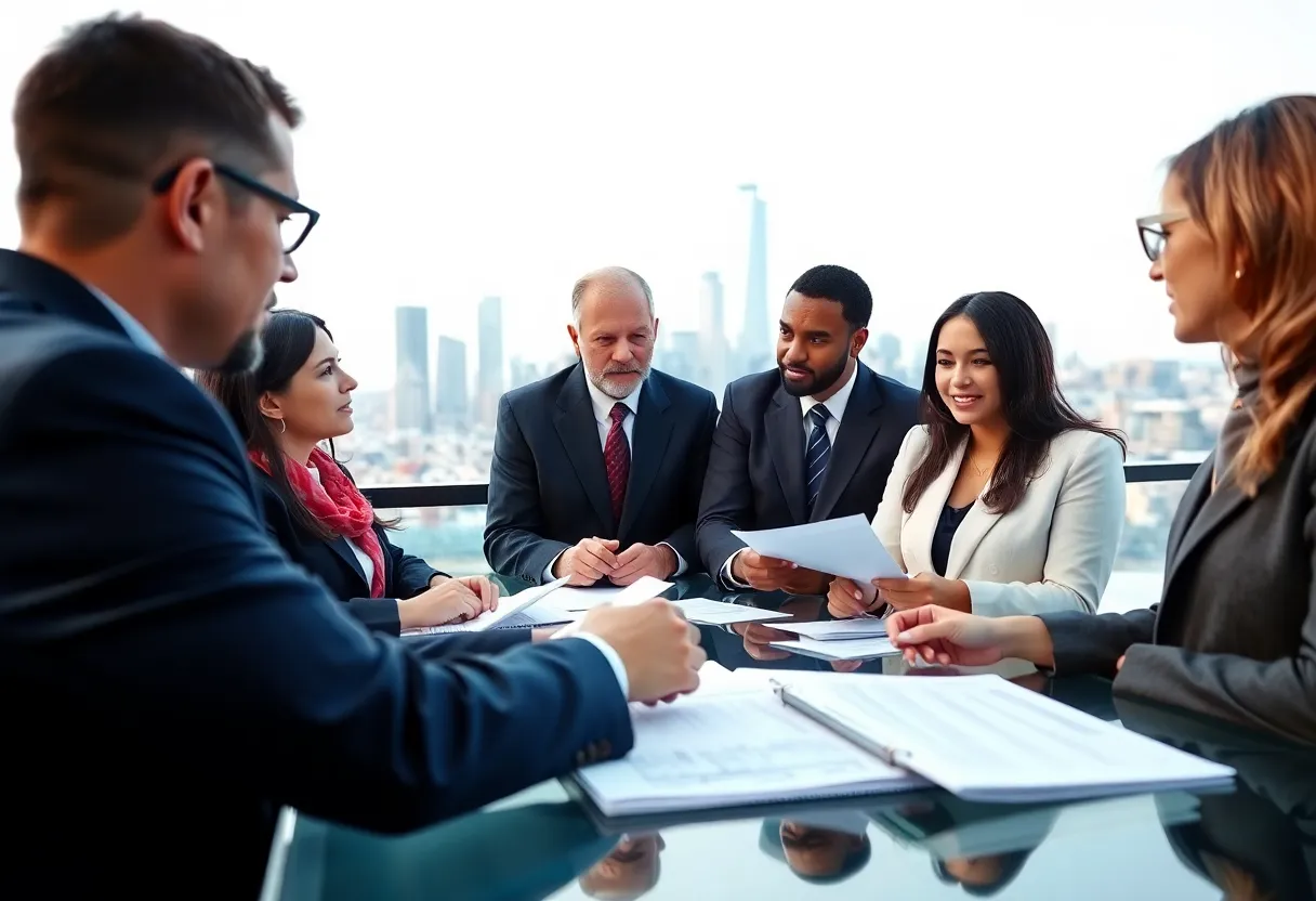 Lawyers providing legal advice on insurance claims procedures