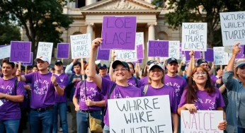 Historic Strike by SEIU Local 721 Workers in Los Angeles