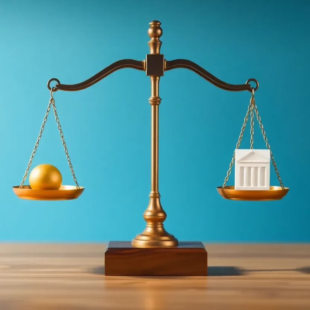 Conceptual image representing legislative reform in personal injury law.
