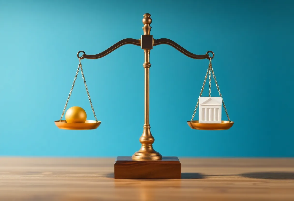 Conceptual image representing legislative reform in personal injury law.