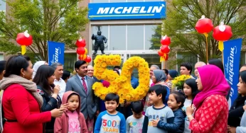 Greenville Celebrates Michelin’s 50-Year Milestone
