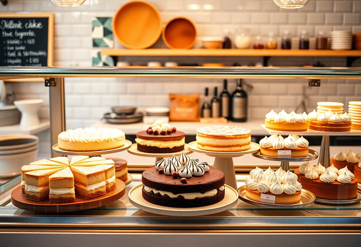 An assortment of desserts from Silk Road Bakery