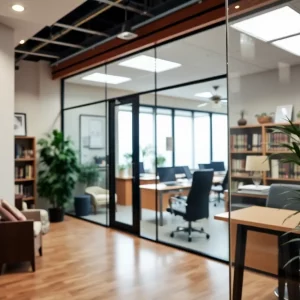 Interior of BANA LAW office reflecting professionalism and client-centered approach.