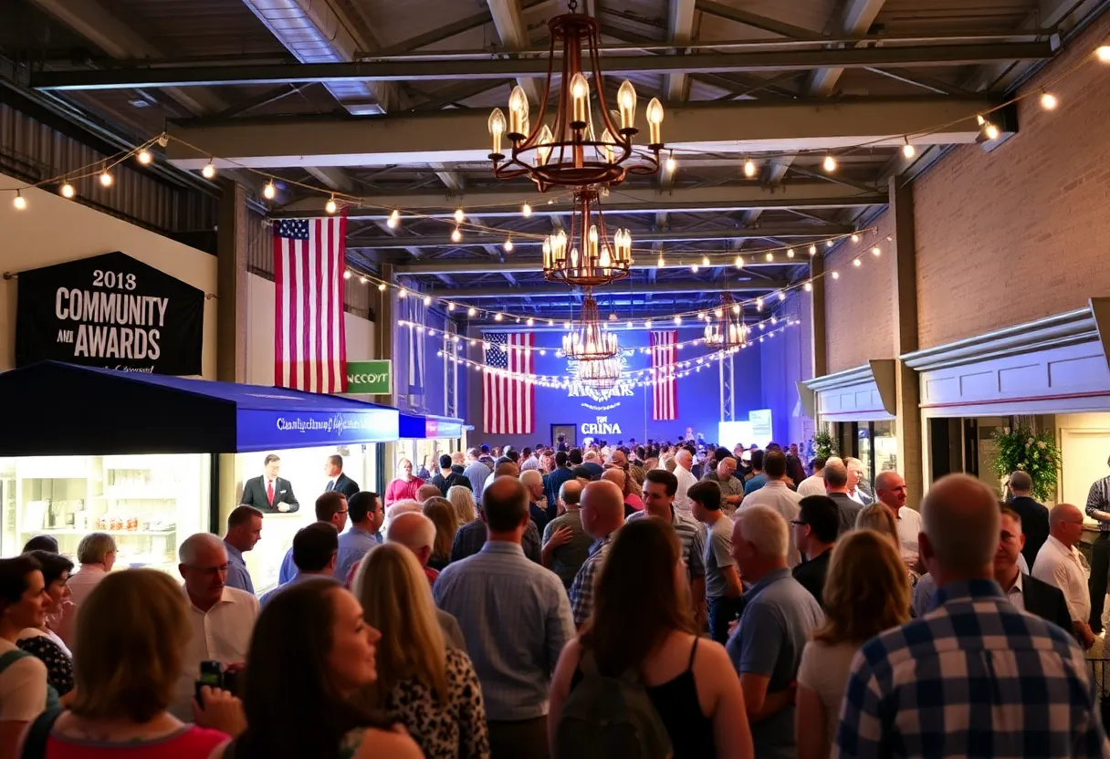 Local community celebrating the Best of Charleston awards