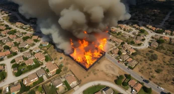 Carolina Forest Wildfire Leaves South Carolina on Edge