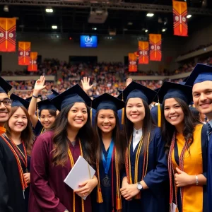 Graduation ceremony at the North Charleston venue