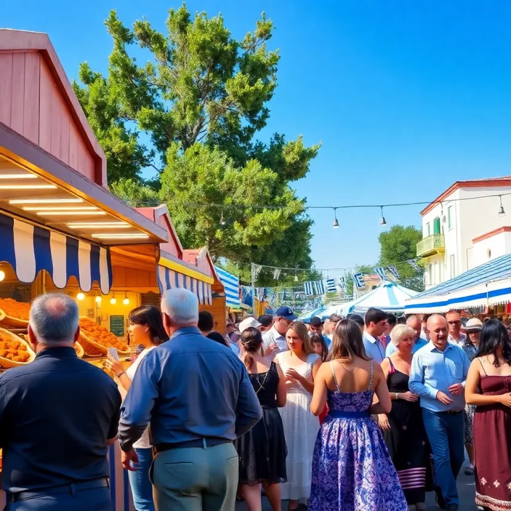 Festivals promoting Greek culture with food, music, and dance in Charleston.