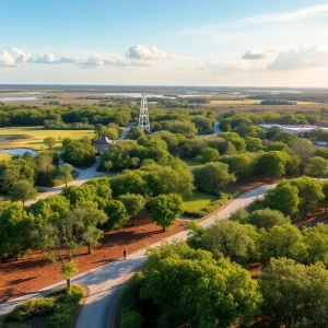 View of Charleston County's natural landscapes and green spaces for greenbelt projects.