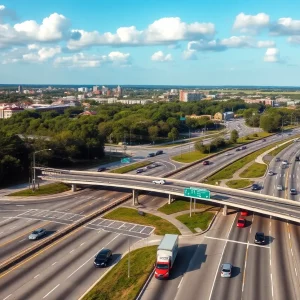 Traffic congestion in Charleston, South Carolina