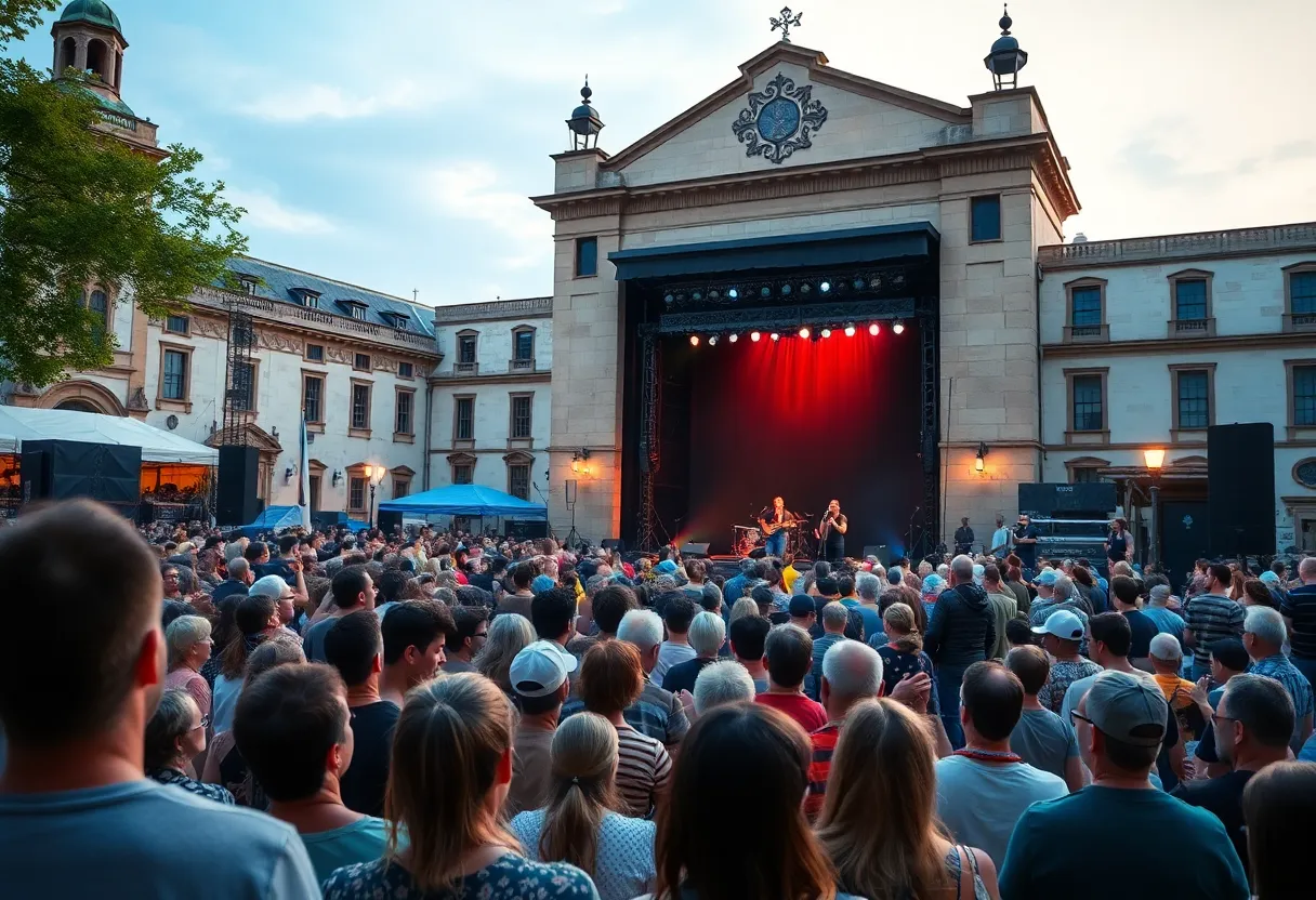 Live performance by Corinne Bailey Rae at Spoleto Festival USA in Charleston