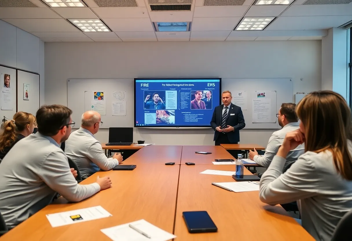 Professional training course on fire-related death investigations