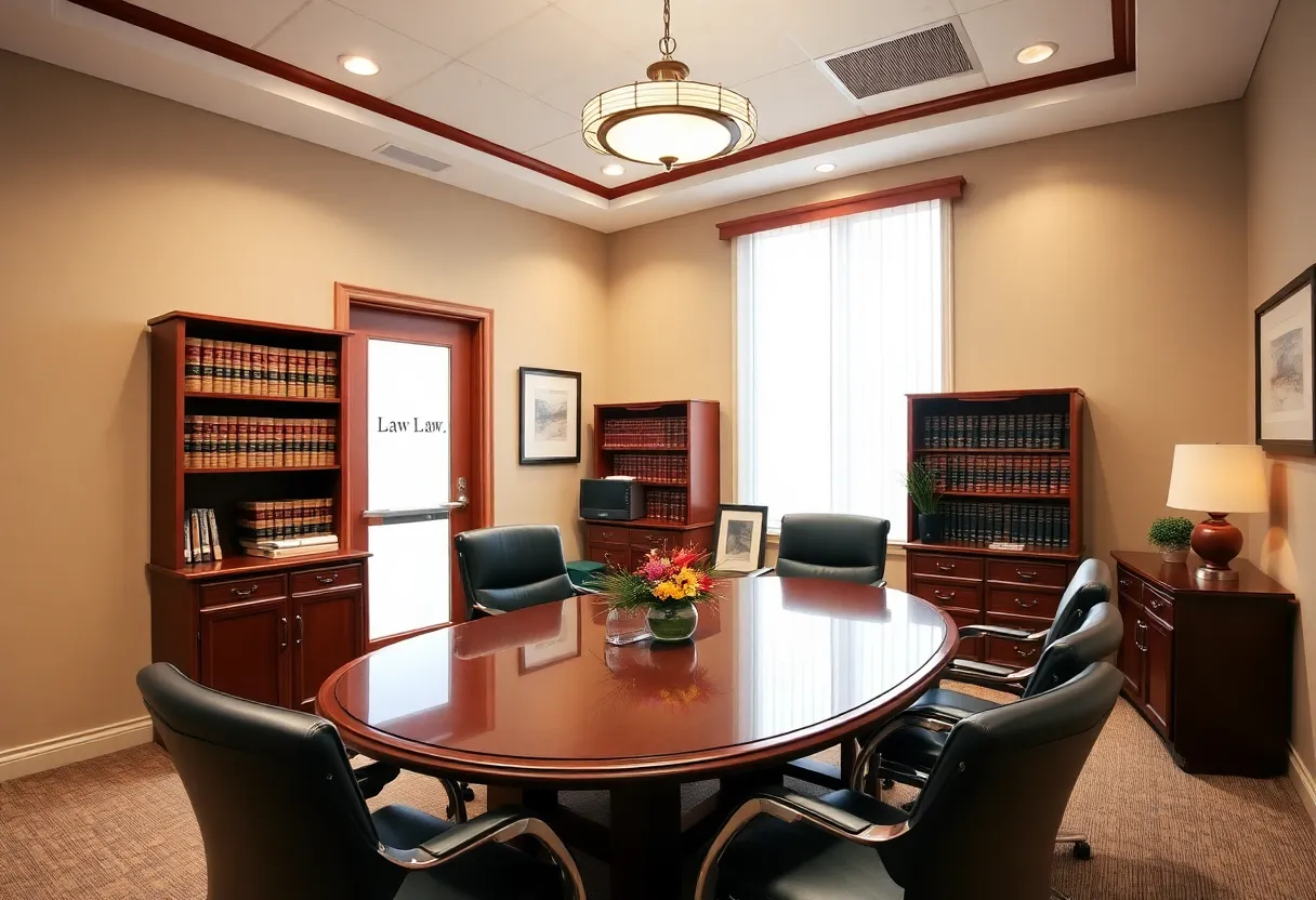 Interior of Gulotta & Gulotta Law Office