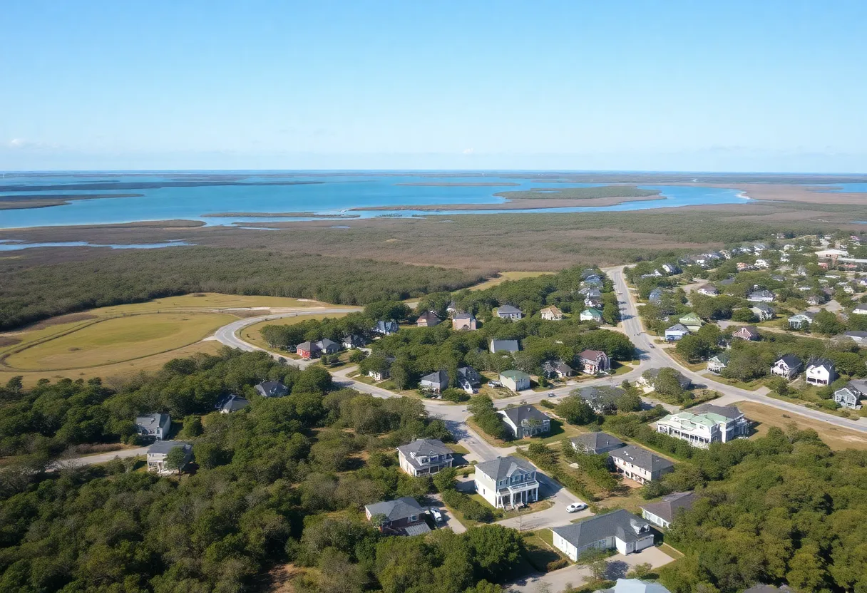 Scenic view of the Hamlin Beach Community in Mount Pleasant, SC