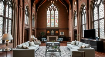 Historic Charleston Church Transformed into Luxurious Home