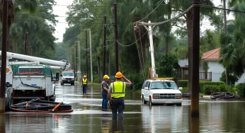 Duke Energy Mobilizes Workers for Hurricane Helene Recovery