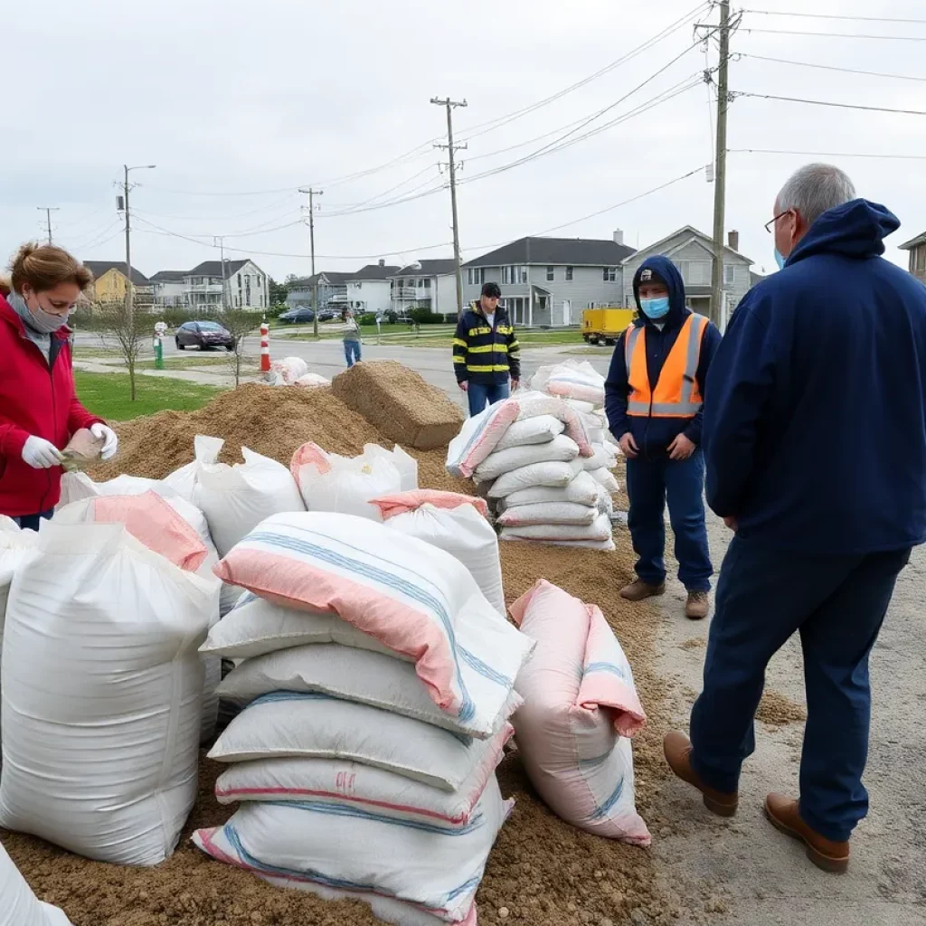Residents in Charleston prepare for Hurricane Season with sandbag distribution