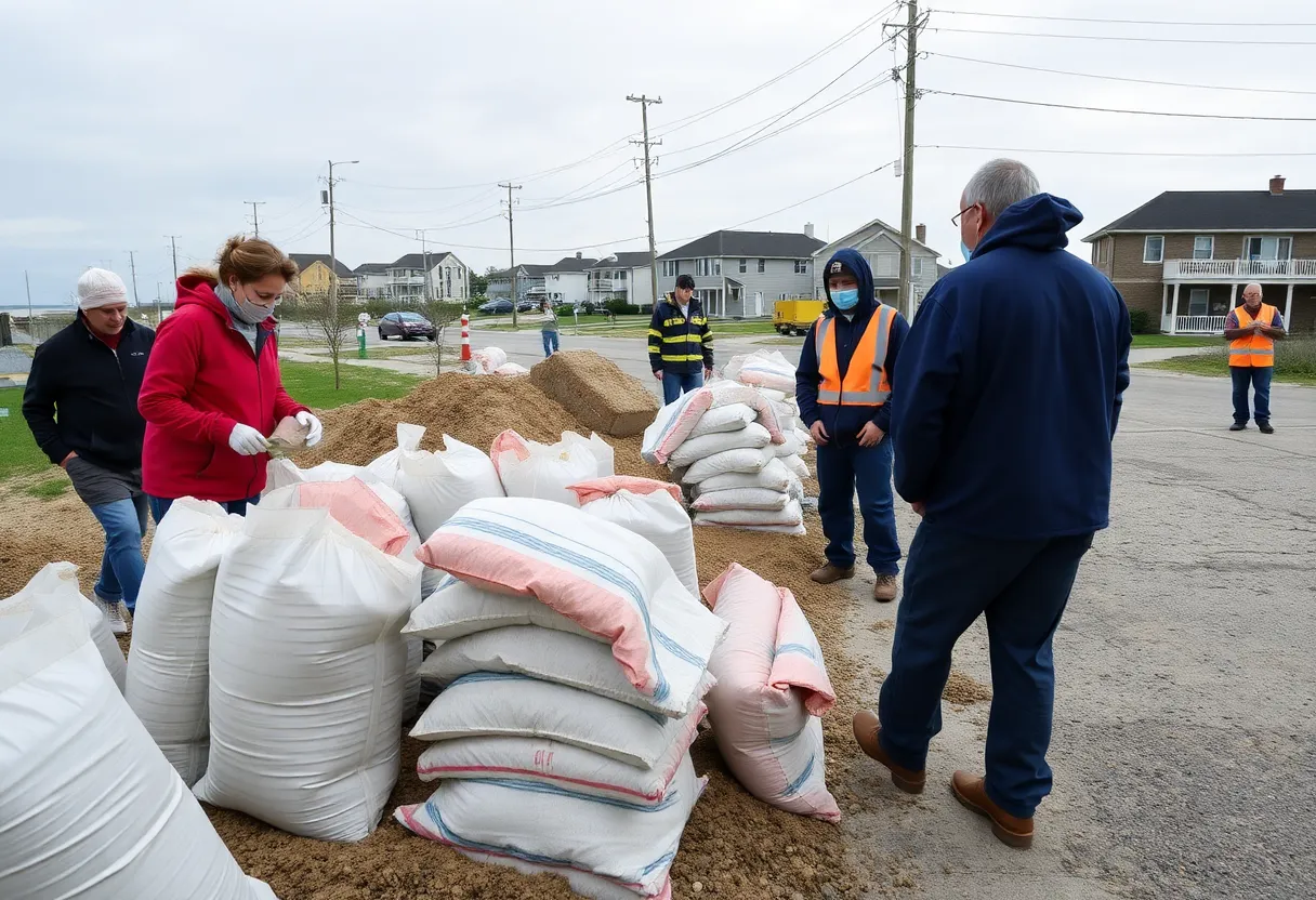 Residents in Charleston prepare for Hurricane Season with sandbag distribution